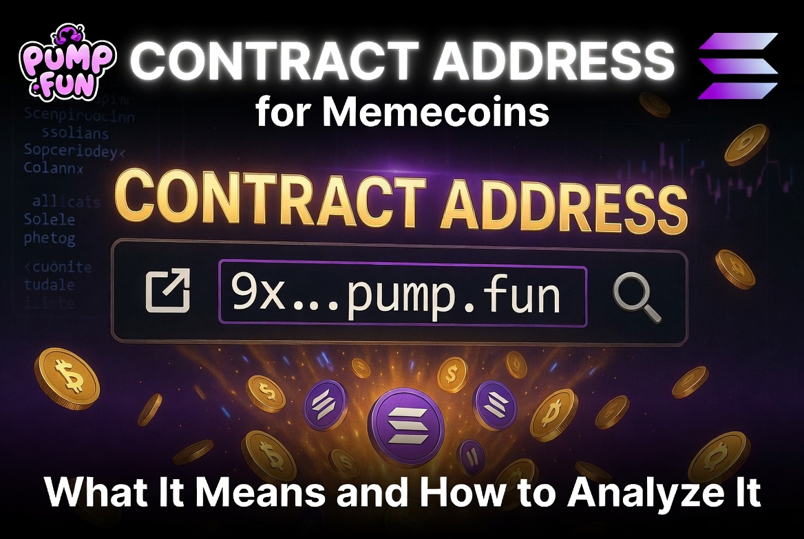 Contract address for Solana memecoins explained